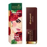 Biotique Natural Makeup Diva Pout Lipstick, Brown Sugar Love - Image 5