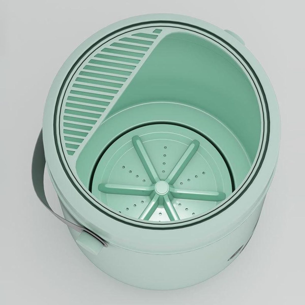 ATORSE Portable Washing Machine Lightweight Laundry Washer for Apartment Camping RV White - Image 4