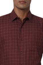 Peter England Men's Cotton Regular Fit Shirt - Image 4