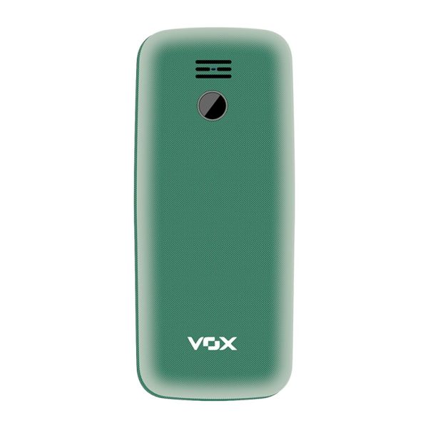 Vox V19 Keypad Mobile Phone - 1.8" Display, FM Radio, MP3 Player, 1000mAh Battery, King Talker & Contact Icon - Stylish Forest Green