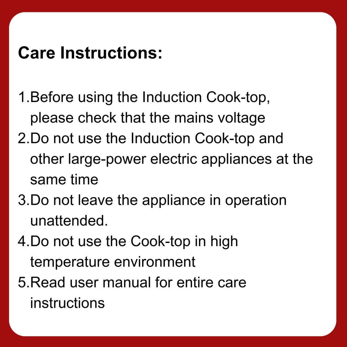 Prestige PIC 6.1 V3 PIC 2200 Watts Induction Cooktop |High Voltage Surge Protection| Automatic Whistle Counter | Feather Touch Buttons | Keep Warm Function |Dual Heat Sensor| Black - Image 7