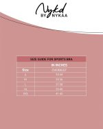 NYKD Women's Everyday Cotton Padded Sports Bra for Gym/Running/Workout Full Support | Removable Pads | Wirefree | Full Coverage | Stretchable - NYK059 - Image 6