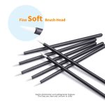 NESA® Disposable Eyeliner Brush Eye shadow Applicator Fine Point Eye Liner Pens Lip Liner brushs Cosmetic Wands Makeup Tool set (50 Brushes)