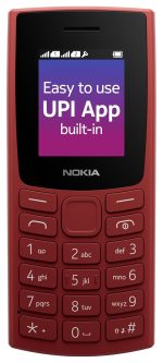 Nokia 106 Dual Sim, Keypad Phone with Built-in UPI Payments App, Long-Lasting Battery, Wireless FM Radio & MP3 Player, and MicroSD Card Slot | Red - Image 2