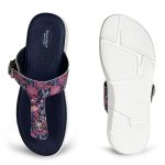 KazarMax Amelia Lightweight | Cushioned | Bounce Back | Floral Printed Flat Thong Sandals For Women - Image 5