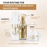 Wella Professionals Oil Reflections Luminous Smoothening Hair Oil | 100 ml | Non-Sticky Hair Treatment | Avocado & Macadamia Seed Oils | For a Glossy Hair Shine - Image 8