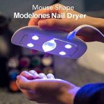 HELLYZ LED UV Nail Polish Dryer, Mini Foldable Nail Lamp, Gel Based Nail Polish for All Kind of Nail Paints - Image 3