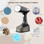 INALSA Garment Steamer for Clothes,Steam Iron Press - Vertical & Horizontal Steaming up to 25g/min, 1600 Watt,340 ml Water tank & 28 sec Fast Heating,Hetaing On/OFF Indicator Light (Cosicosy) - Image 7