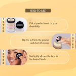 LoveChild Masaba Closing Call 3-in-1 Perfecting Powder | 4K HD Matte Finish | Transfer & Humidity Proof | Enriched with Oat-Meal & Vitamin E | For All Indian Skin Tones - Image 7