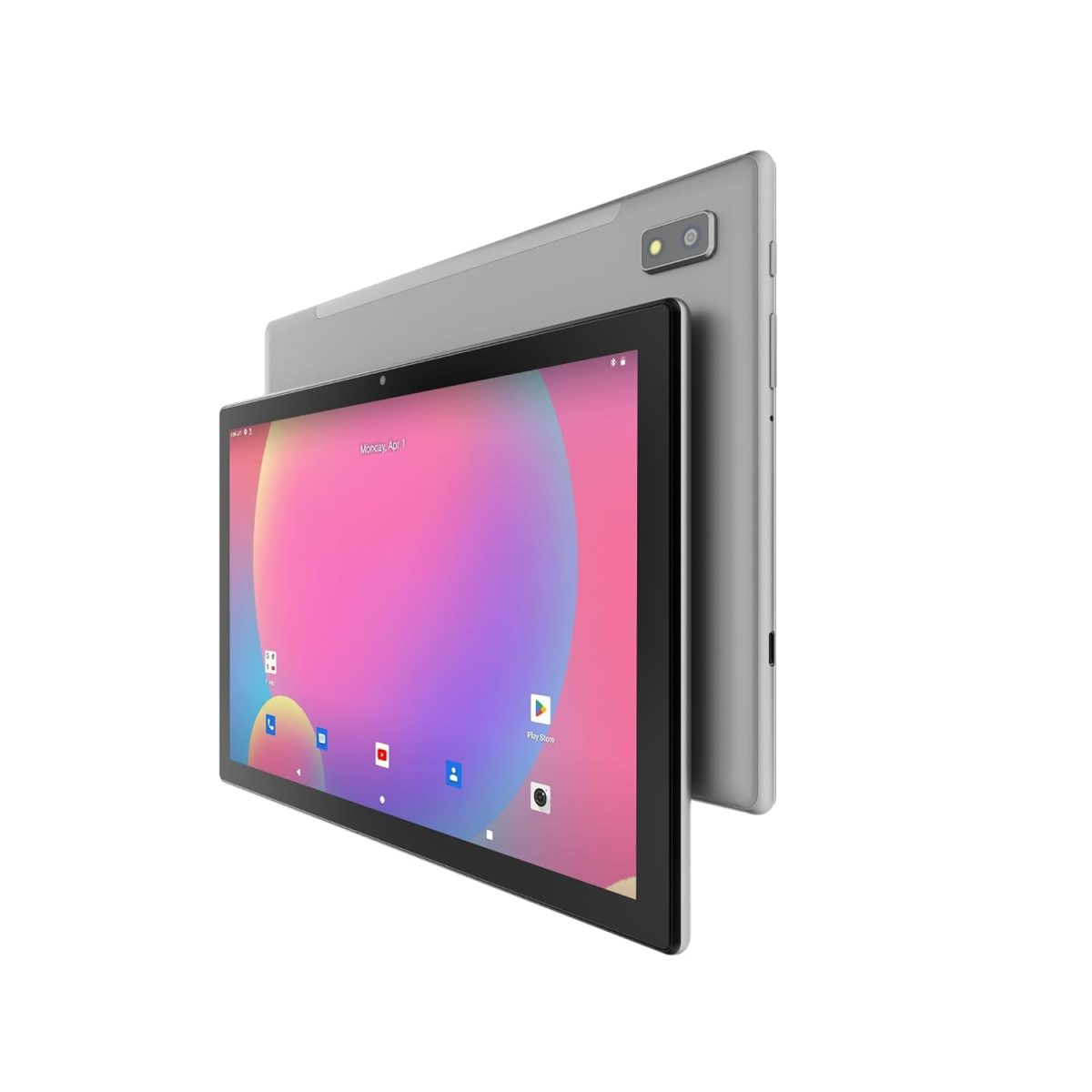 DOMO Slate SLP9 OS12 T310 10.1-Inch 1920 x1200 IPS LCD, 4G Tablet PC, 4GB RAM, 64GB Storage, Android 12 | 1TB Expandable, Dual SIM, GPS, Bluetooth (Grey) - Image 3