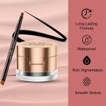 Lakyou Beauty Gel Kajal Eyeliner Cake | 24H Long Lasting | Waterproof | 2-in-1 Formula | Intense Color & Definition - Image 3