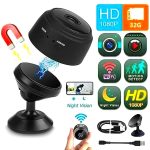 RNA WiFi Spy Camera Hidden for Home Outdoor High HD Focus Spy Magnet Mini Live Stream Night Vision IP Wireless 1080P Audio Video Hidden Indoor Nanny Camera for Home Offices Security Multicolor. - Image 7