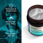 USTRAA Hair Cream for Men - 100g - For Daily Use with Light Hold- Style & nourishment | Wheat Germ Oil | Wild Flax Seed Extracts | Moisturizes Hair | Non-sticky, Sulphate & Paraben FREE - Image 3