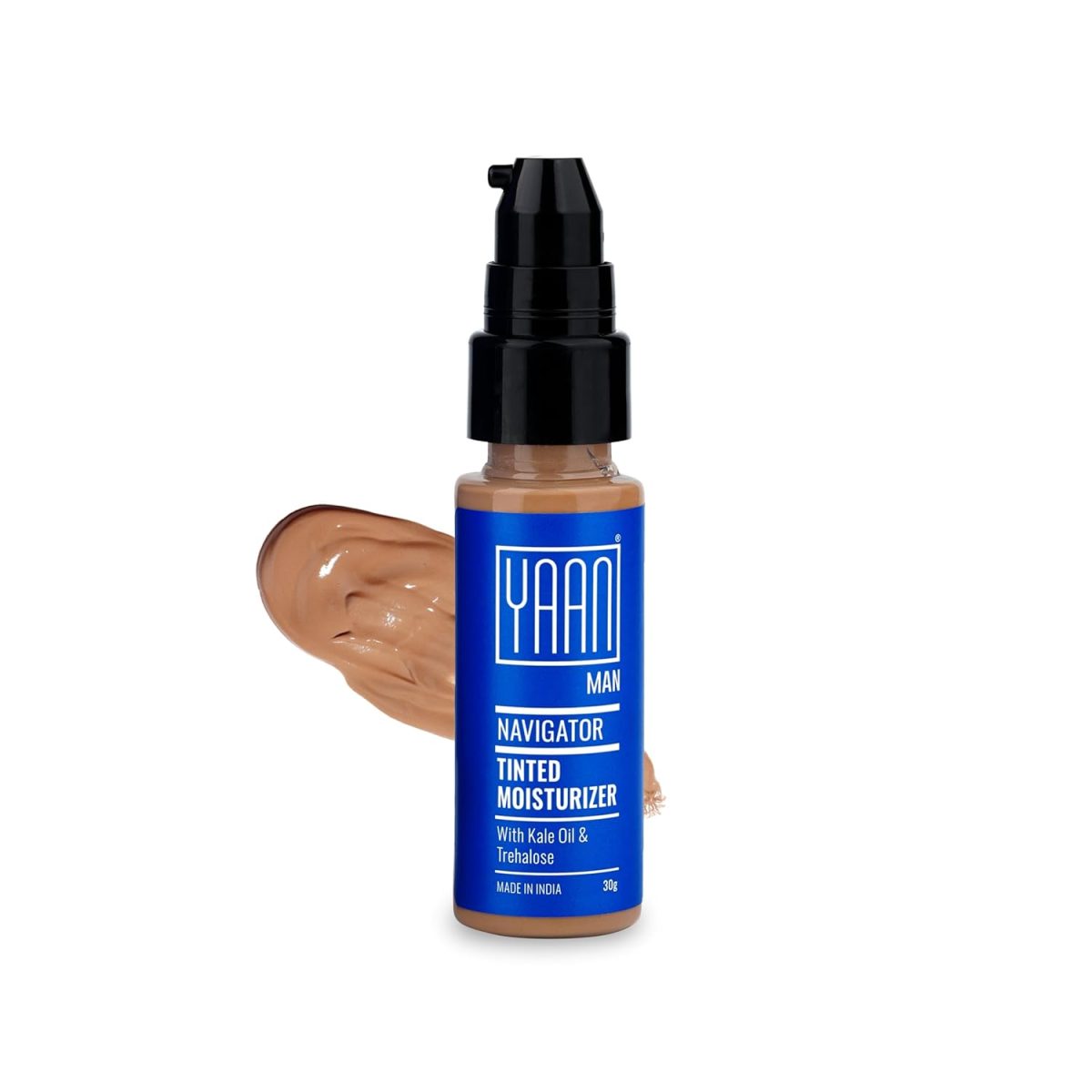Yaanman Tinted Moisturizer For Men, 30Gm (Light) | Bb Cream | Improves Uneven Skin Tone| Hydrating And Light Weight, Non Sticky Makeup | With Kale Oil & Trehalose - Image 2