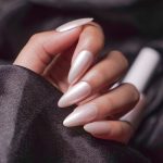 NM NAILS & MORE Argan Oil Infused Gel Shine Nail Polish Long-Lasting Quick-Dry Formula Chip Resistant High Shine Enamel For Women Vegan Cruelty Free Toxin Free(13 Metallic Finish Pearl)10 Milliliters - Image 2
