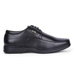 Liberty Fortune HOL-131E Men’s Formal Derby Shoes - Black, Brown - Synthetic Leather Lace-Up with Cushioned Footbed - Stylish Office Footwear - Comfortable and Lightweight - Image 2