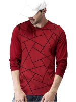 LEOTUDE Men's Full Sleeve Regular Fit Cottonblend Tshirt for Men's Combo Tshirt (Pack of 3) - Image 2