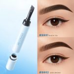 Focallure Lasting Waterproof Brow Pomade-BR01,Blac Te Tint-Transfer-Proof, Sweat-Proof - 3D Sculpted Eyebrows & Multi-Use for Eyeliner - High Pigment, Creamy Texture -Up to 24 Hours Wear - Image 5