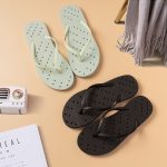DRUNKEN Slippers for Men Women Flip Flops Chappals Slides Sandals Stylish Sleeper Man Sliders Footwear Flats Girls Ladies Clogs Bathroom Daily Use Chapal Hawai Black- 6-7 UK - Image 3