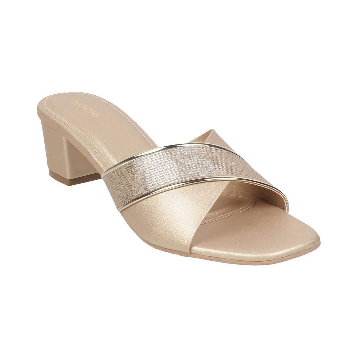Mochi Women Block Heel Fashion Slip-on - Image 2