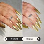 Indie Nails Nail Polish Bling Bling - Golden Glitter Long-Lasting, High-Shine Finish | Chip-Resistant & Quick-Drying Formula | Vegan & 12-Free Nail Paint For Women Professional-Quality Manicure 5ml - Image 2