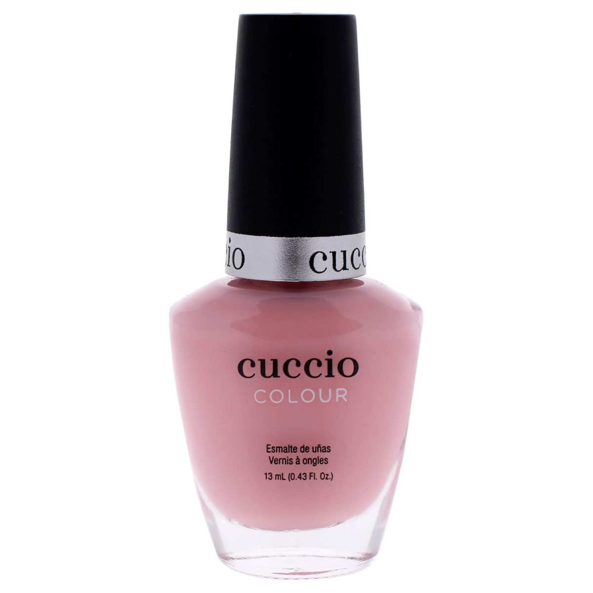 Cuccio Color Nail Polish Nail Paint, See It All In Montreal.43 Ounce - Natural Soft Pink