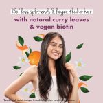 Love Beauty & Planet Curry Leaves|| Biotin & Mandarin Paraben & Sulfate Free Shampoo for long & strong hair|| 400ml - Image 2
