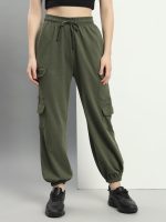 Q - RIOUS Women's Relaxed Fit Cargo Style Jogger Pants - Image 7