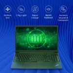 Lenovo ThinkPad E15 Intel Core i5 12th Gen 15.6" (39.62cm) FHD 250 Nits Thin and Light Laptop (8GB RAM/512GB SSD/Windows 11 Home/Backlit/FPR/Black/1.7 kg), 21E6S05B00 - Image 3