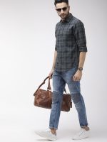The Indian Garage Co Men's Cotton Slim Fit Shirt - Image 6
