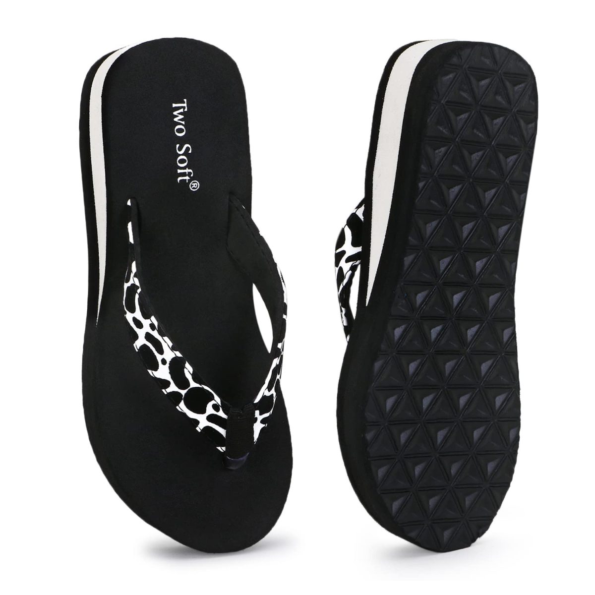 Women Slipper Stylish Comfortable Lightweight Soft Flaxsible Casual Flip Flop/Girls fancy chappal_BZR-P_GN-016 - Image 4