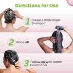 Mamaearth Onion Anti Hairfall Combo (Shampoo and Conditioner)- 250 ml each - Image 6