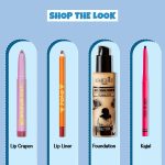 Lovechild Masaba Passport Pucker Lip Liner | Upto 7 hours Long Lasting | Matte Finish | Waterproof | Shop & Drop (Nude Brown), 1.2gm - Image 7