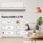 Hitachi 1.5 Ton 5 Star Inverter Split AC (Copper, Dust Filter, RSRG518HEEA, White), Free 1 Year Extended warranty - Image 2