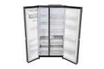 LG 630 L, 3 Star, Frost-Free, Double Door, Door Cooling+, Hygiene Fresh+, Smart Inverter, Wi-Fi Convertible Side By Side Refrigerator with AI ThinQ (GL-L257CMC3, Matt Black, Ice & Water Dispenser) - Image 5