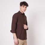 TB Trybuy.in Exclusive Solid Full Sleeve Plain Shirt for Men ZZX_594 - Image 5