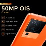 iQOO Neo 7 Pro 5G (Fearless Flame, 8Gb Ram, 128Gb Storage) | Snapdragon 8+ Gen 1 | Independent Gaming Chip | Flagship 50Mp Ois Camera | Premium Leather Design, Orange - Image 3