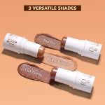 LoveChild Mini Masaba Bronzer Stick To Contour, Sculpt & Define, Smooth Glide Texture, Adjustable Coverage, Mattifying, Easy Application, BurPee (Coffee Brown) 7.5g, For All Indian Skin Tones - Image 3