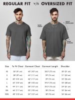 The Souled Store Poster Men and Boys Short Sleeves Round Neck Brown Graphic Printed Cotton Oversized T-Shirts - Image 6