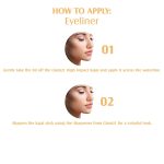Glam21 High Impact Long Wear Kajal with Sharpener| Highly-pigmented Long-lasting | Gold - Image 5