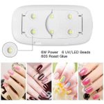 HELLYZ LED UV Nail Polish Dryer, Mini Foldable Nail Lamp, Gel Based Nail Polish for All Kind of Nail Paints - Image 4
