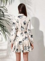 Leriya Fashion Summer Dress for Women – Short One Piece A-Line Midi Dress | Lightweight Vacation Wear & Daily Casual Outfit - Image 2