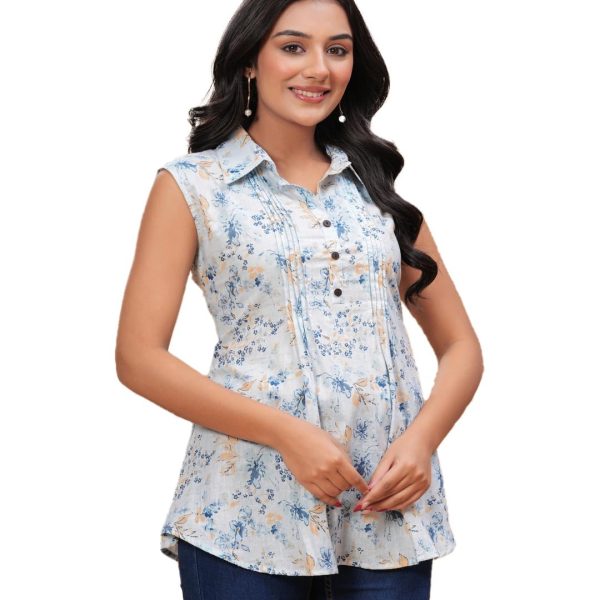 Rimika Women's Floral Regular Fit Top