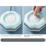 CLUB BOLLYWOOD® Portable Quick Electric Beverage Cup Cooler Ice Making for Milk Coffee Blue| Home & Garden | Major Appliances | Refrigerators & Freezers | Mini Fridges - Image 2
