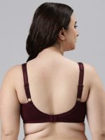 Enamor Full Support Super Lift Women's Cotton Everyday Minimizer Bra - Non Padded, Wirefree, Full Coverage - A112 (Available in Plus Sizes) - Image 2