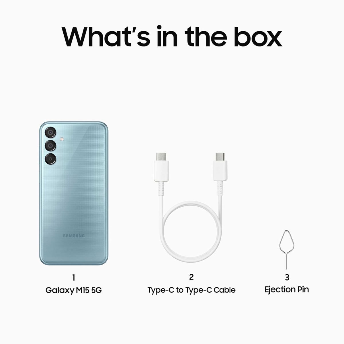 Samsung Galaxy M15 5G (Celestial Blue,6GB RAM,128GB Storage)| 50MP Triple Cam| 6000mAh Battery|MediaTek Dimensity 6100+| 4 Gen. OS Upgrade & 5 Year Security Update|Super AMOLED Display|Without Charger - Image 6