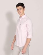 U.S. POLO ASSN. Men's Solid Regular Fit Shirts - Image 5