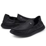 DOCTOR EXTRA SOFT Classic Genuine Leather Formal Shoes for Men with Memory Foam Cushion| Ultra Lightweight & Comfortable|Stylish & Flexible|Parties,Occasions,Office,Wedding,Casual|Black Slip On D-805 - Image 6