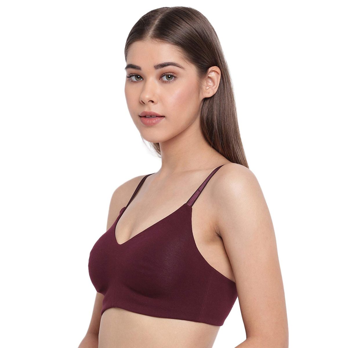 Enamor Women's Everyday Cotton T-Shirt Bra - Non-Padded, Non-Wired, Full-Coverage, Pinch-Free, Ultra-Smoothing Design - Image 2