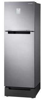 Samsung 236L 2 Star Inverter Frost-Free Convertible 3 In 1 Double Door Refrigerator Appliance (RT28C3832S8/HL,Elegant Inox), Base Stand Drawer - Image 3